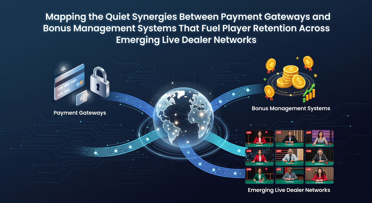 Illustration of integrated payment and bonus systems in live dealer casino environments