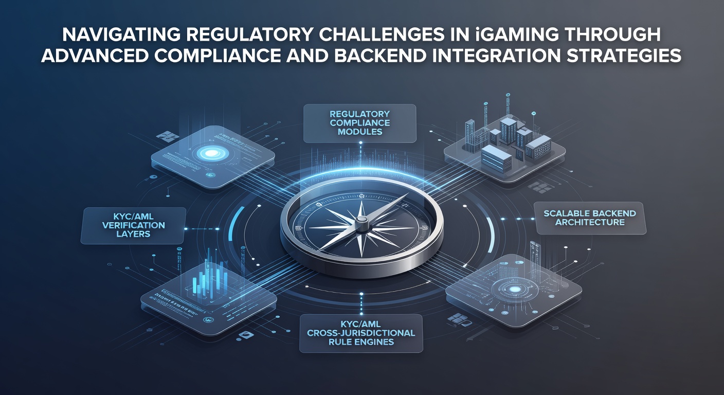 iGaming operators reviewing compliance dashboards and backend system integrations for regulatory adherence