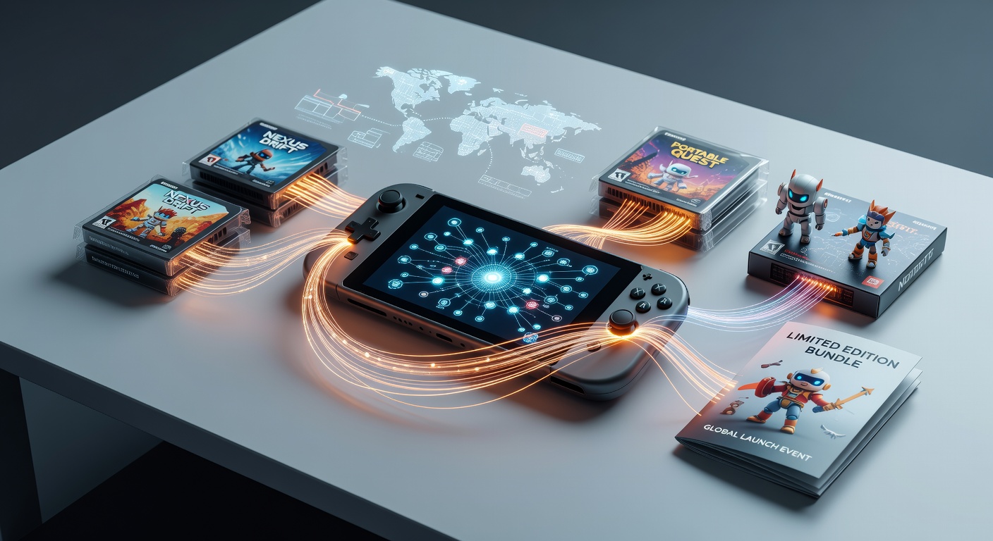 Detailed view of promotional control mechanisms integrated with portable gaming distribution logistics